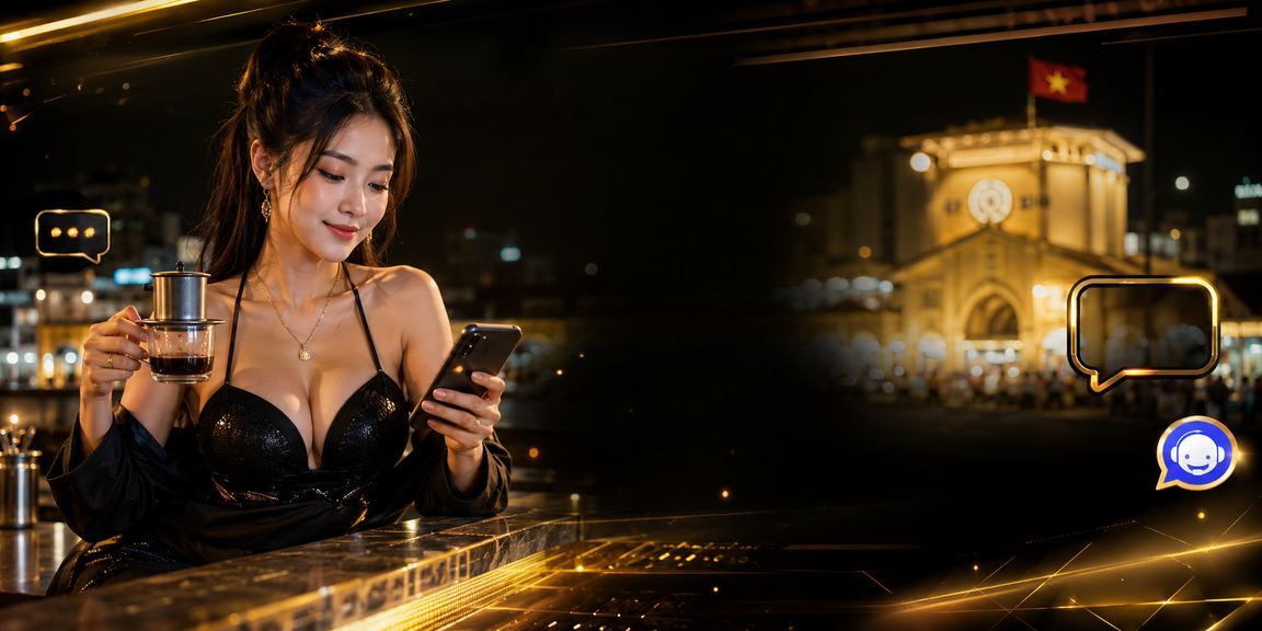 Người dùng TP. Hồ Chí Minh đặt cược esports qua ứng dụng hlx79 bên tách cà phê