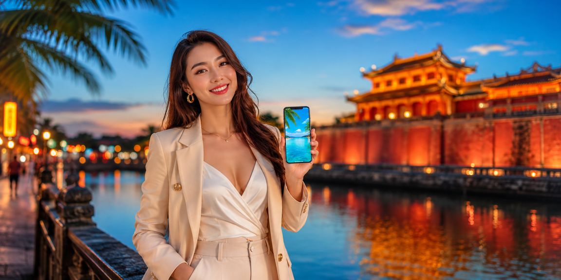 Người dùng Việt Nam trải nghiệm casino mobile tại Huế trên điện thoại thông minh